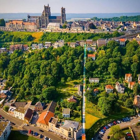Au Coeur De La Cite Medievale Leilighet Laon Eksteriør bilde