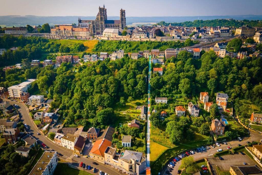 Au Coeur De La Cite Medievale Leilighet Laon Eksteriør bilde